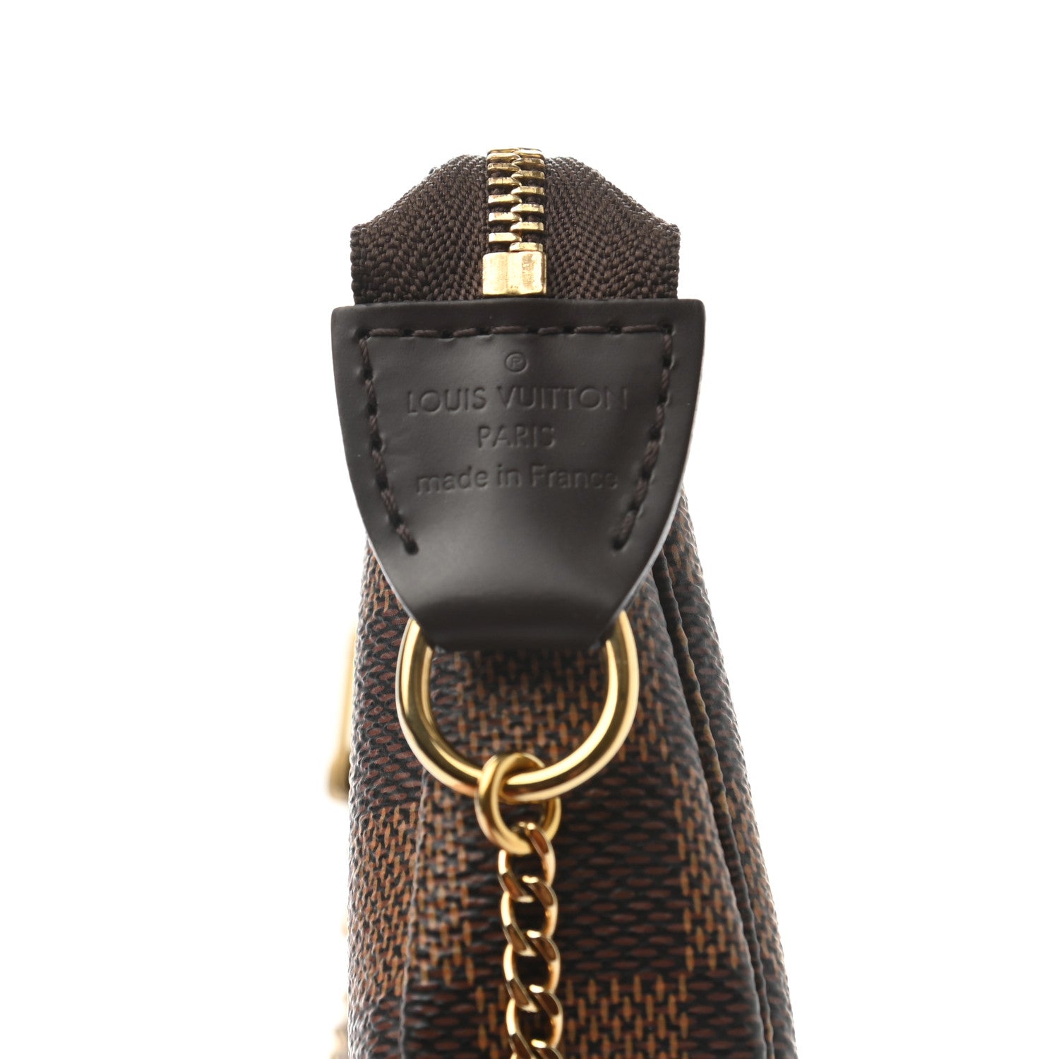 Louis Vuitton Damier Ebene Mini Pochette Accessories 7 of 8