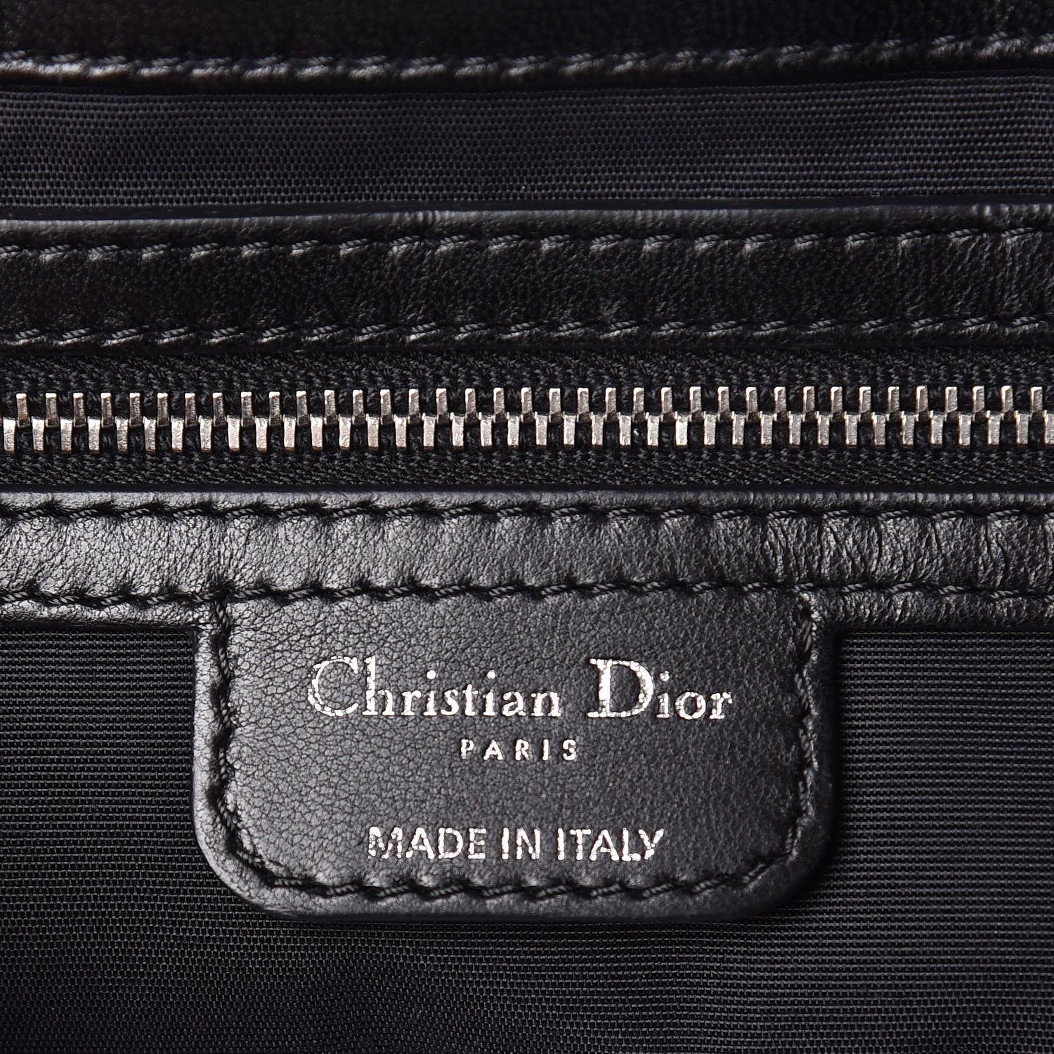 Christian Dior Lambskin Cannage New Lock Flap Black 6 of 11
