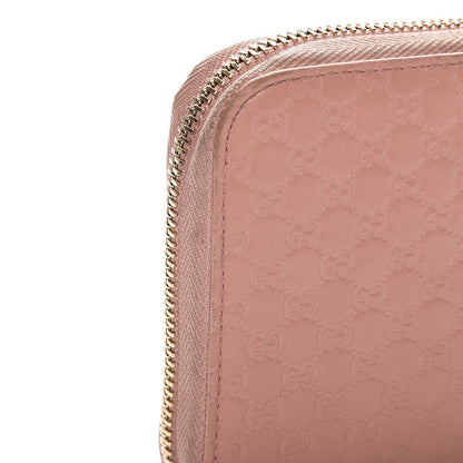 Gucci Microguccissima Zip Around Wallet Soft Pink 9 of 12