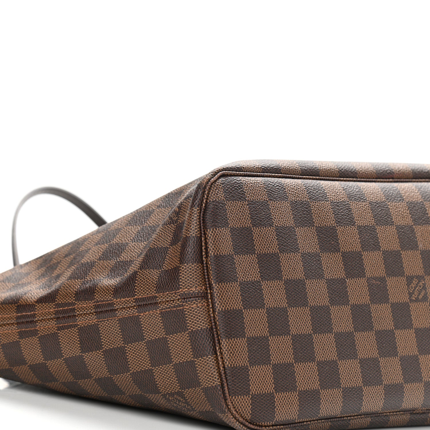 Louis Vuitton Damier Ebene Neo Neverfull MM Rose Ballerine 11 of 13