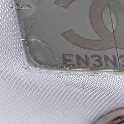 Chanel Gradient Metallic Calfskin Quilted Clutch Silver Blue Yellow Purple 7 of 10