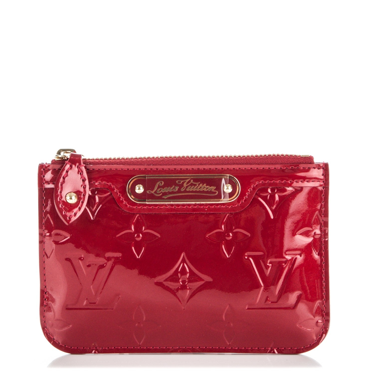 Louis Vuitton Vernis Key Pouch Pomme D'Amour 1 of 7