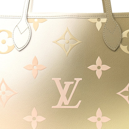 Louis Vuitton Monogram Giant Spring In The City Neverfull MM Sunset Kaki 8 of 11