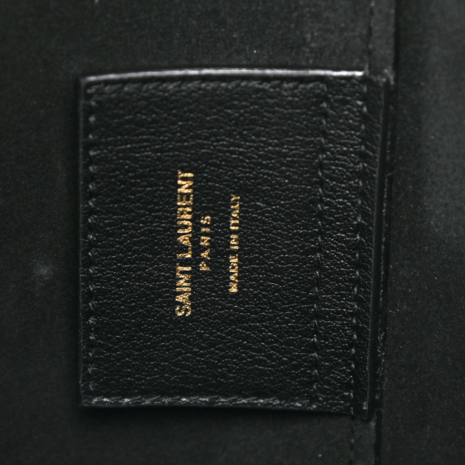 Saint Laurent Calfskin Large Shopping Tote Black 7 of 9