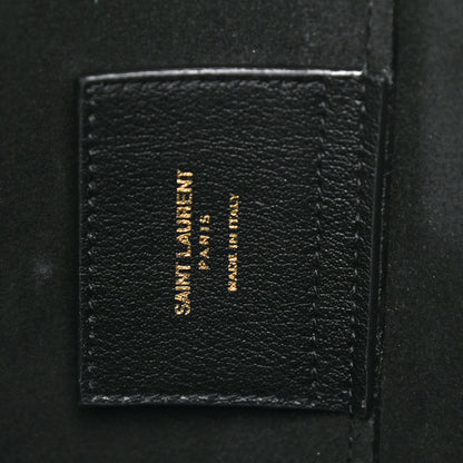 Saint Laurent Calfskin Large Shopping Tote Black 7 of 9
