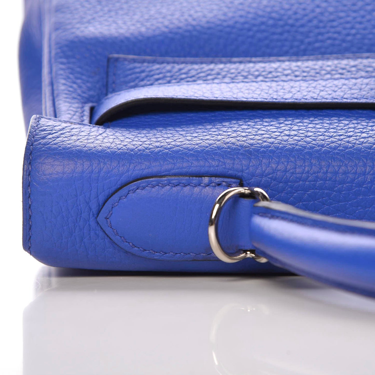 Taurillon Clemence Kelly Retourne 32 Bleu Electrique