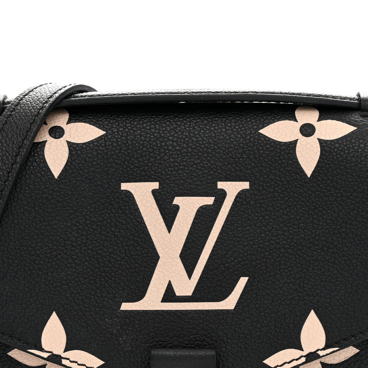 Louis Vuitton Empreinte Monogram Giant Pochette Metis Black Beige 7 of 13
