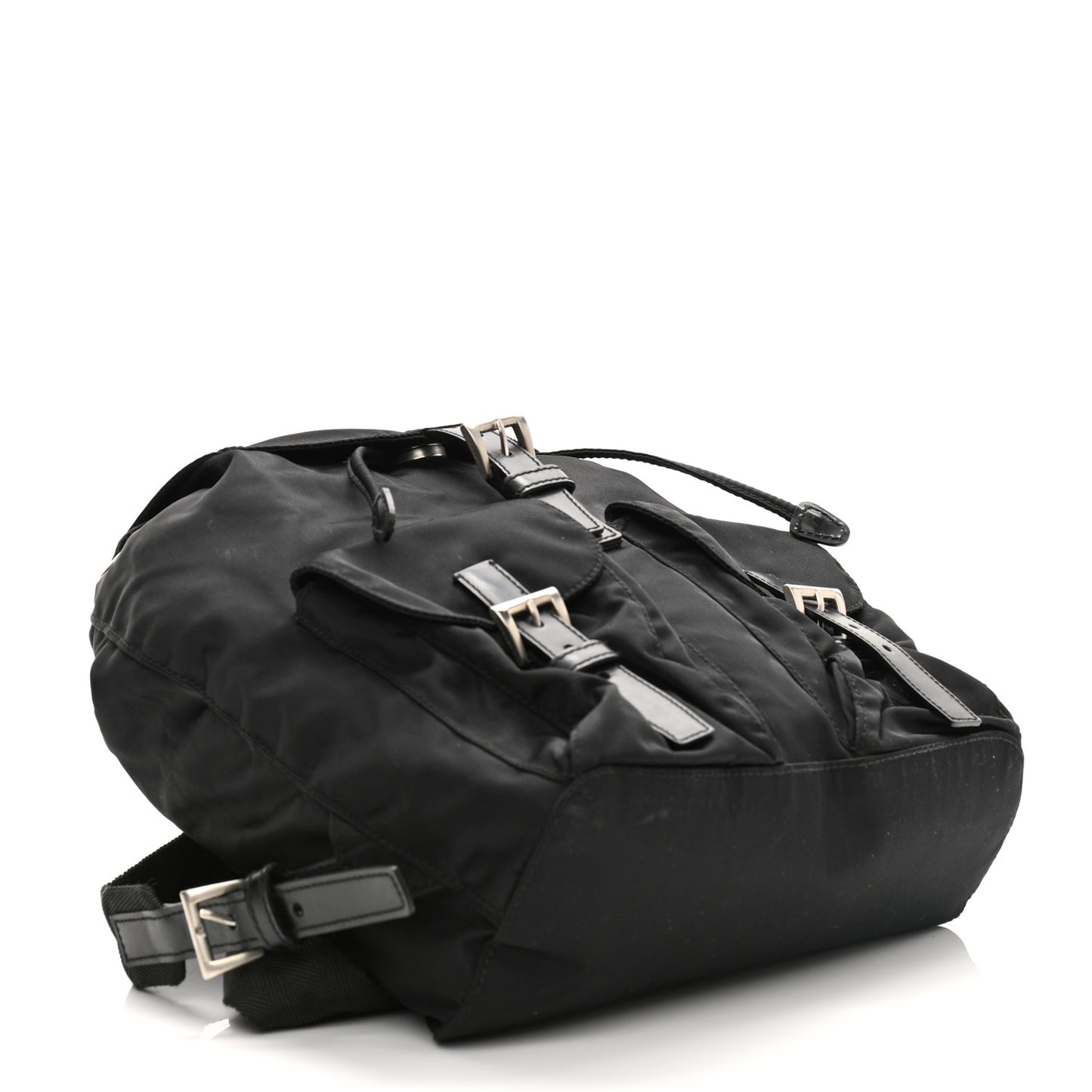 Tessuto Nylon Vela Small Backpack Black