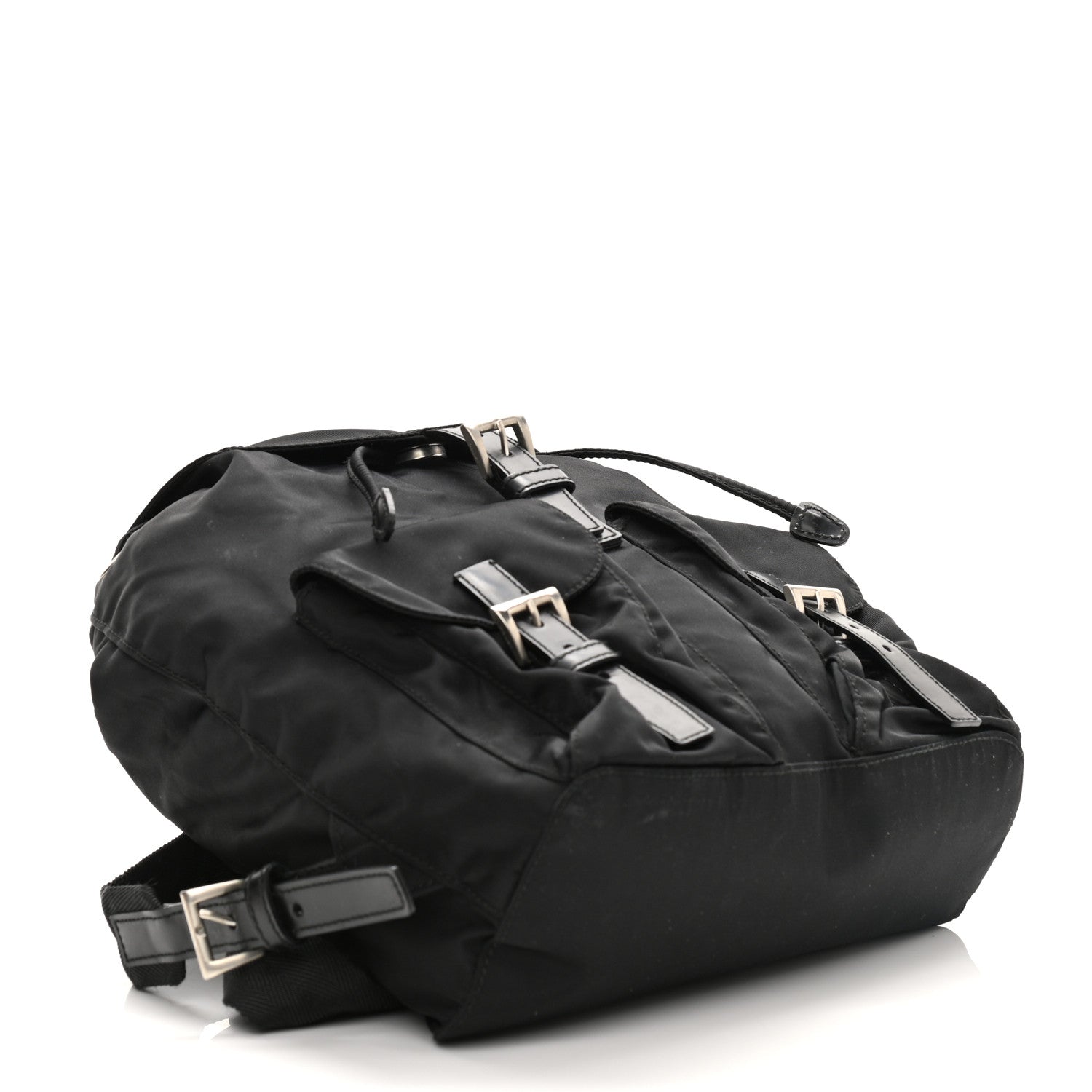 Prada Tessuto Nylon Vela Small Backpack Black 4 of 10