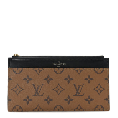 Louis Vuitton Reverse Monogram Slim Purse 1 of 6
