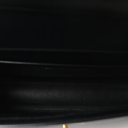 Saint Laurent Smooth Calfskin Manhattan Shoulder Bag Black 5 of 10