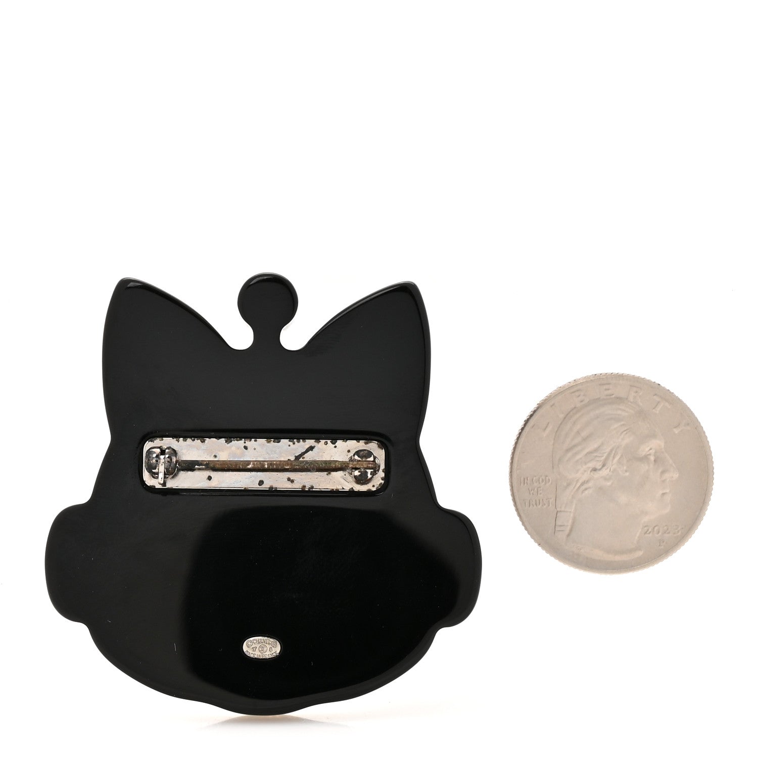 E(✿◕ ‿◕ฺ)ri Chanel Resin Emoji Robot Cat Brooch Pink Yellow 1789316 – FASHIONPHILE