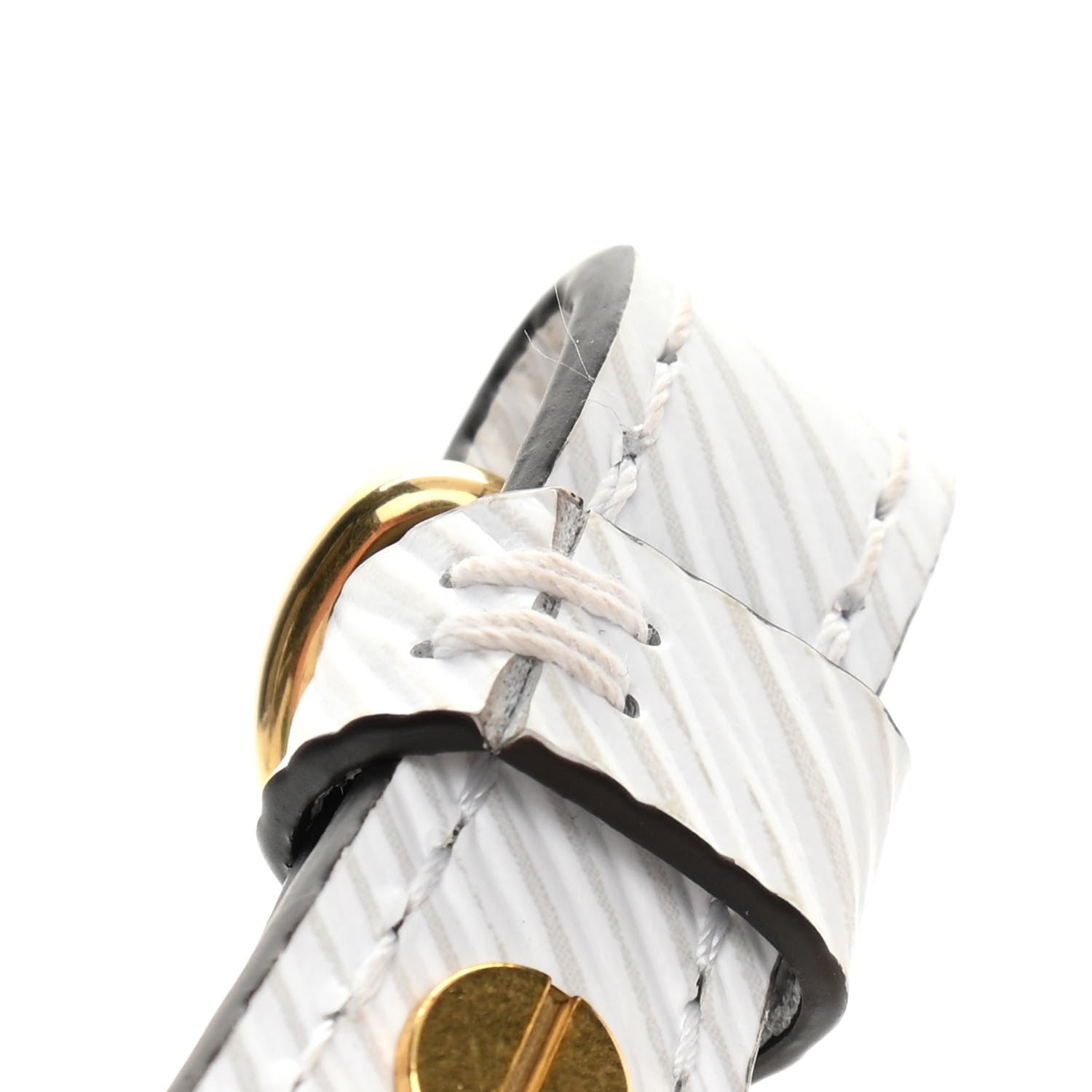 Louis Vuitton Epi Twist Shoulder Bag PM White 9 of 10