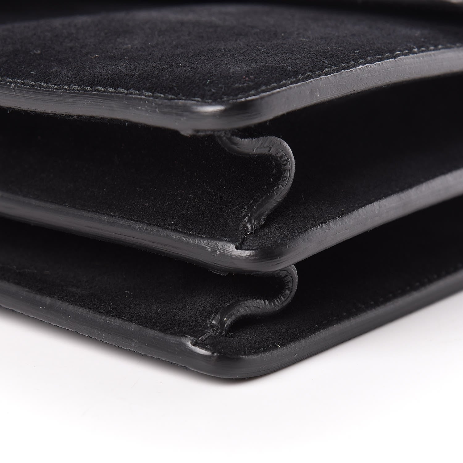 Gucci Suede Small Dionysus Shoulder Bag Black 10 of 11