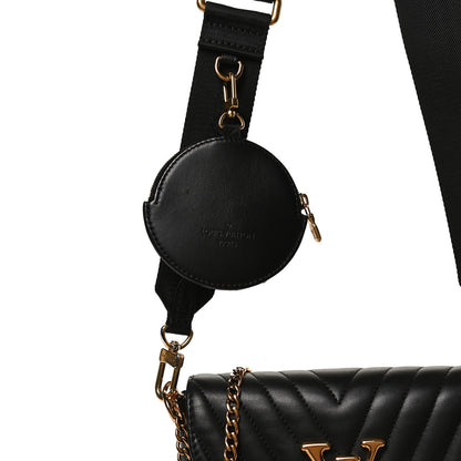 Louis Vuitton Calfskin New Wave Multi Pochette Black 7 of 11
