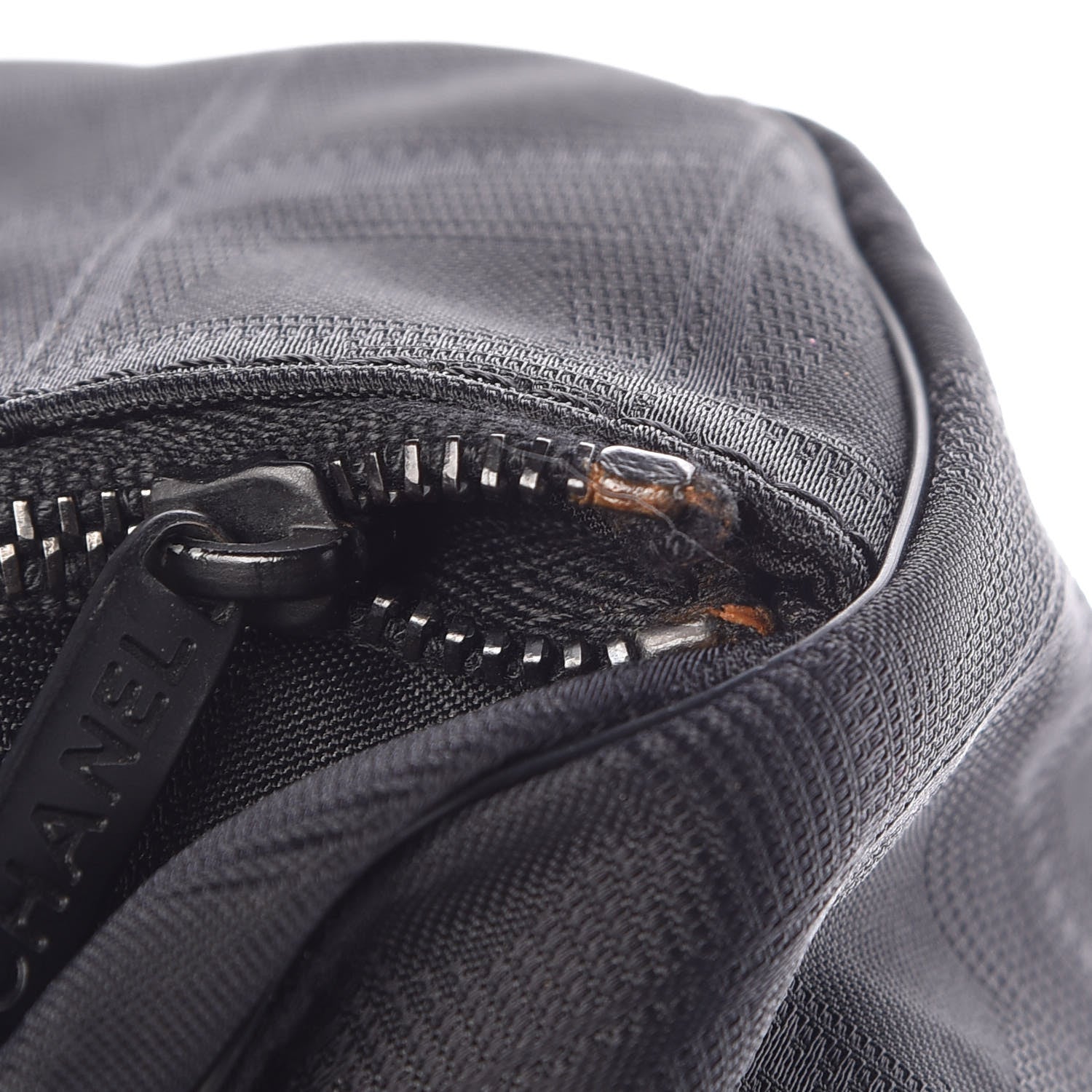 Chanel Nylon Travel Duffle Black 10 of 10