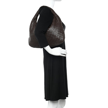Bottega Veneta Nappa Intrecciato Medium Veneta Hobo Ebano 2 of 16