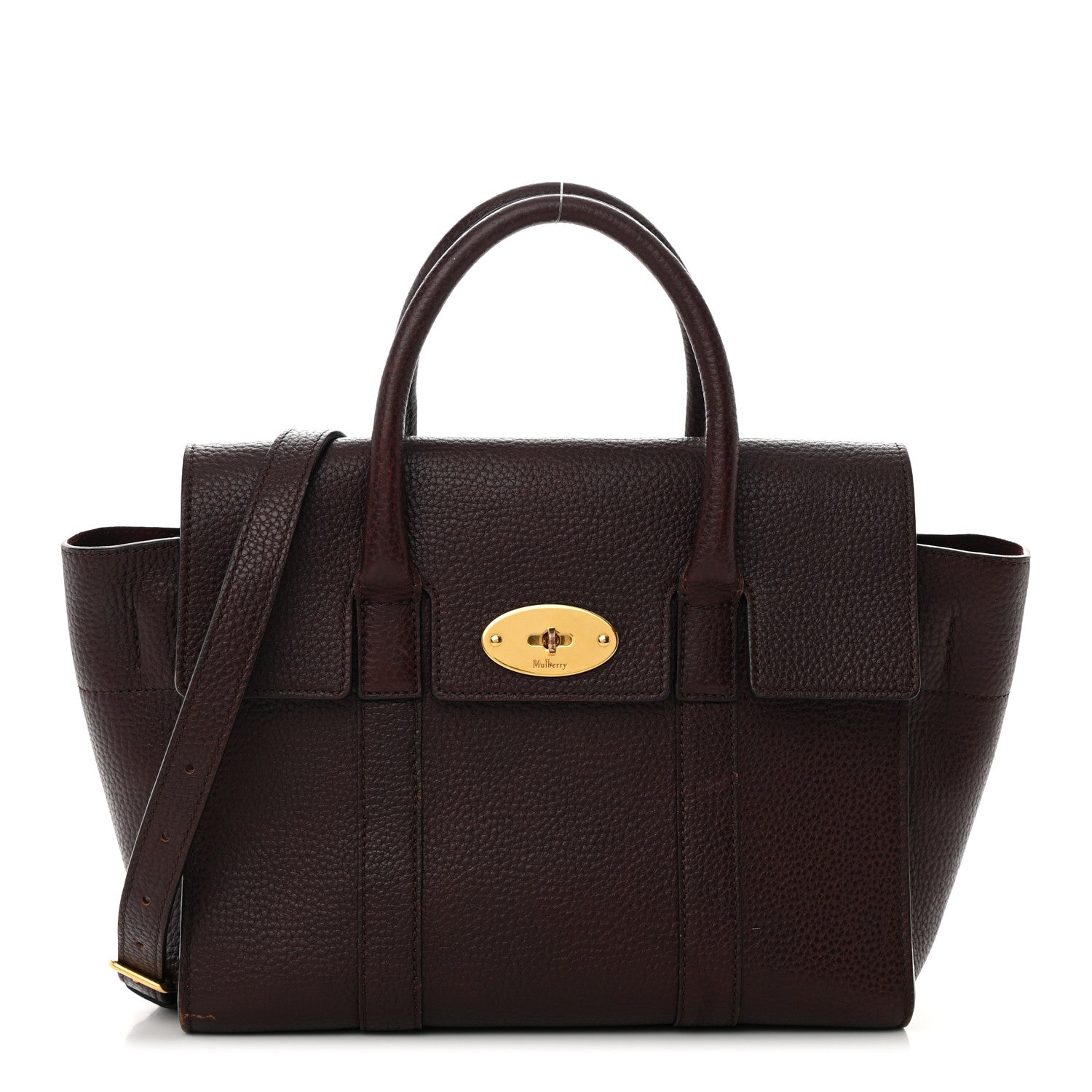 Mulberry Classic Grain Small New Bayswater Oxblood 1 of 22