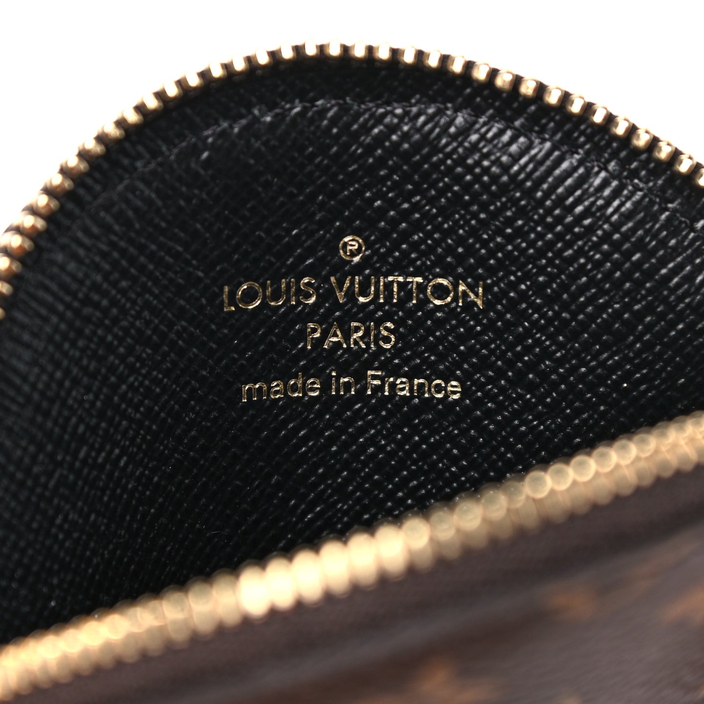 Mini Monogram Trio Pouch Round Coin Purse