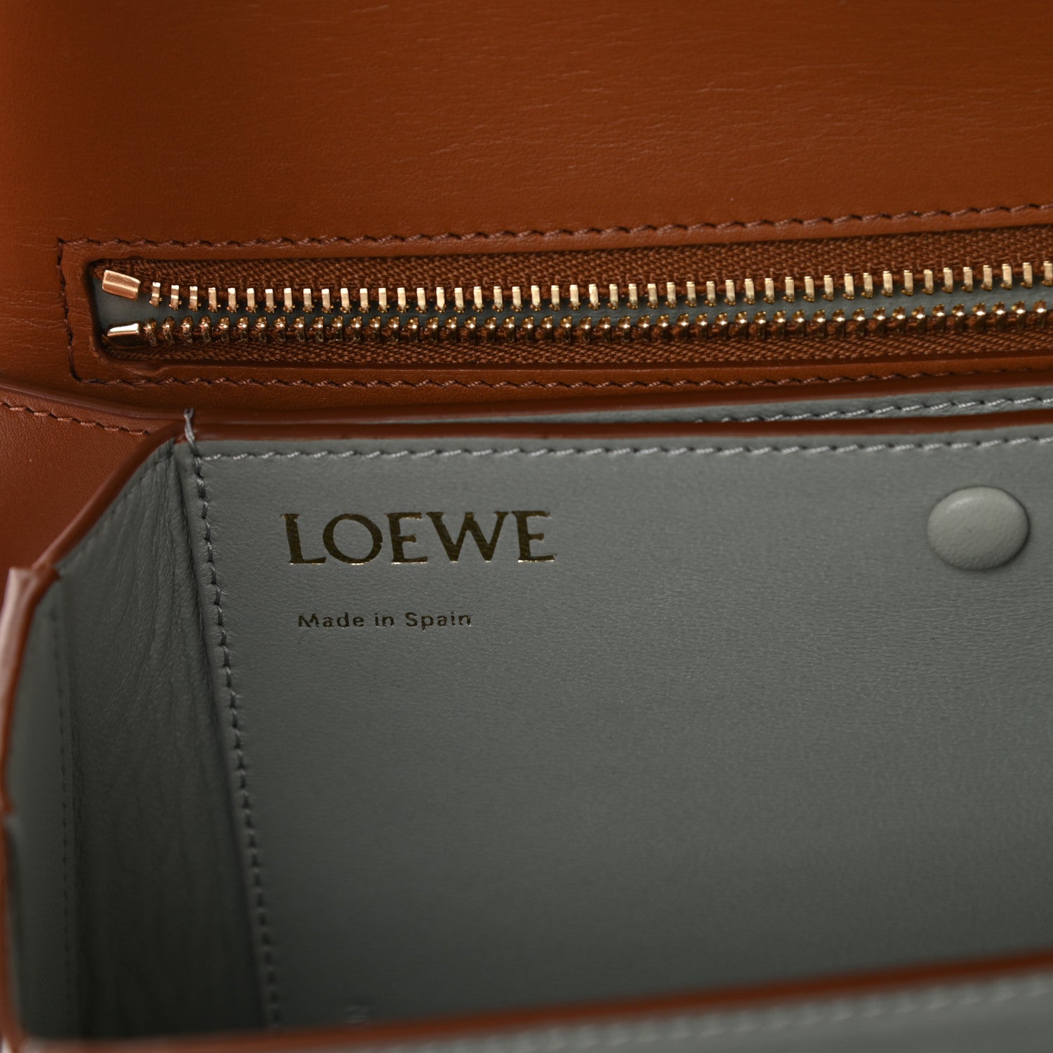 Loewe Silk Calfskin Goya Bag Tan 6 of 9
