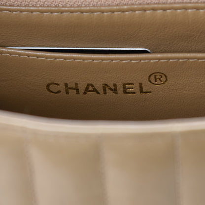 Chanel Lambskin Vertical Quilt Small Single Flap Beige 7 of 11