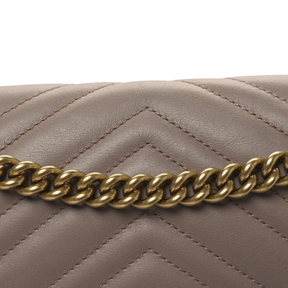 Gucci Calfskin Matelasse Medium GG Marmont Shoulder Bag Porcelain Rose 8 of 12