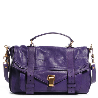 Proenza Schouler Lambskin PS1 Medium Satchel Veruca Salt 1 of 12