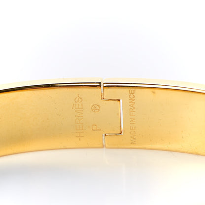 Hermes Enamel Narrow Clic Clac H Bracelet PM Black 6 of 6