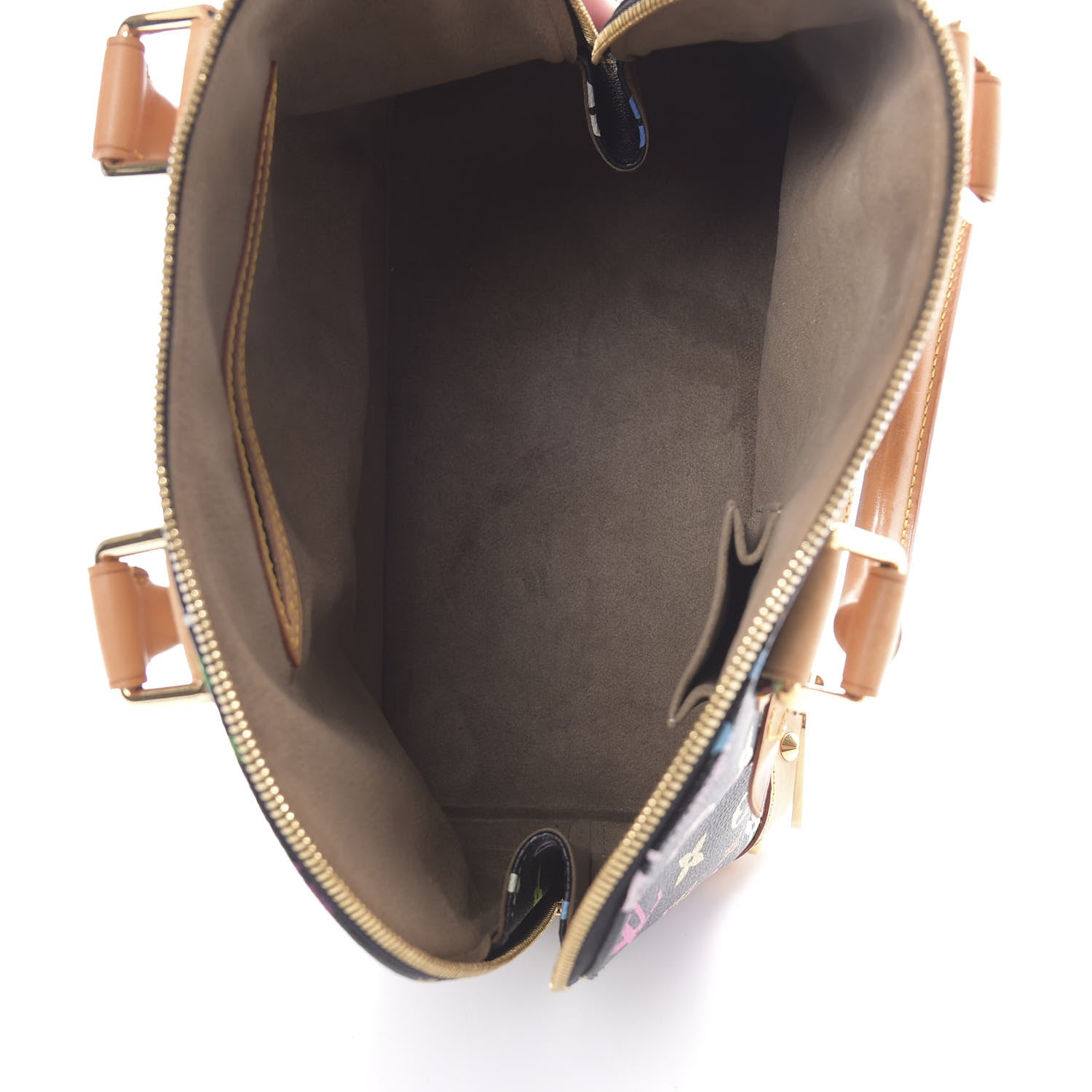 Louis Vuitton Monogram Multicolor Alma Black 4 of 15