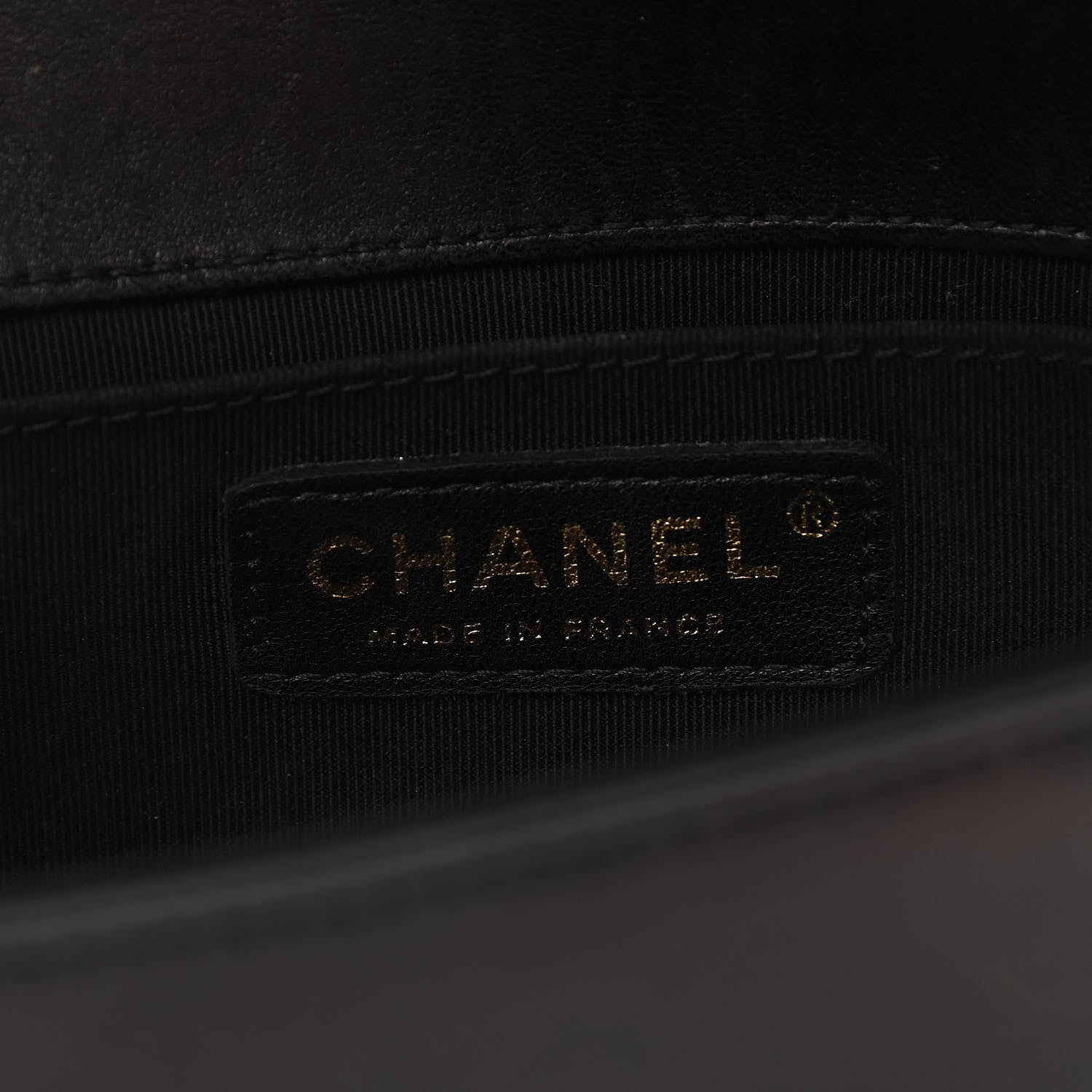 Chanel Lambskin Quilted Small Boy Flap Black 6 of 15