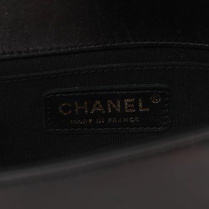 Chanel Lambskin Quilted Small Boy Flap Black 6 of 15