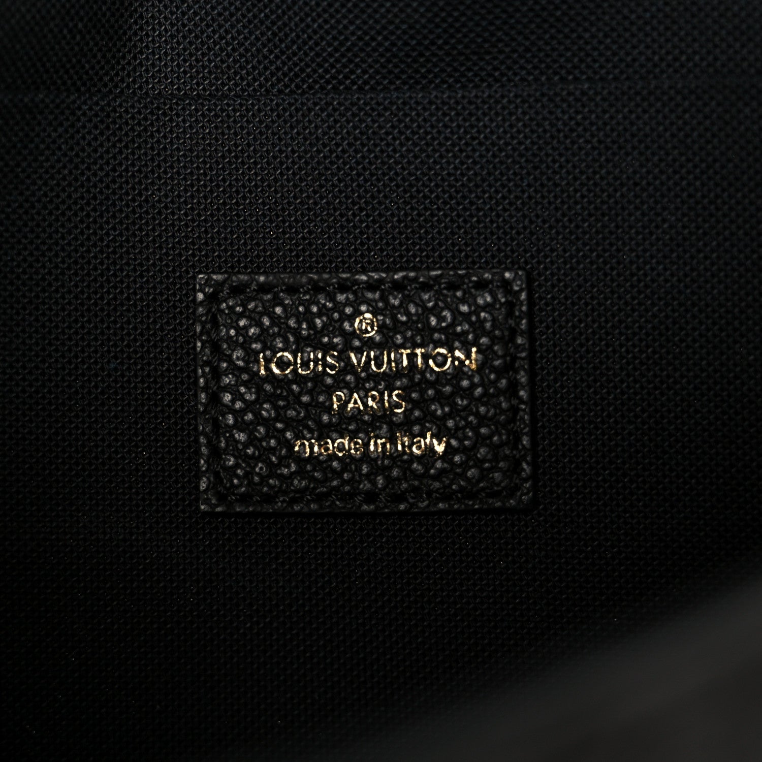 Louis Vuitton Empreinte Pochette Felicie Chain Wallet Black 7 of 15