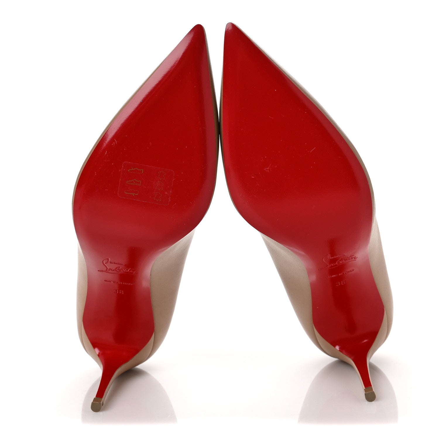 Christian Louboutin Nappa Kate 85 Pumps 38 Nude 5 of 7