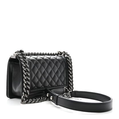 Chanel Caviar Quilted Small Boy Flap Black 3 of 11