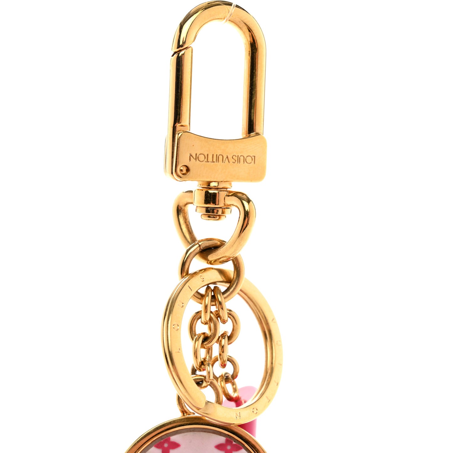 Monogram All Over Bag Charm Key Holder