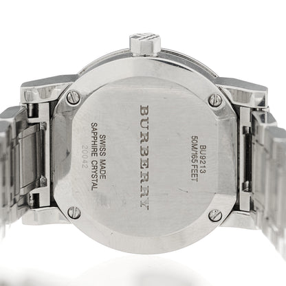 Burberry Stainless Steel Diamond 27mm Heritage Quartz Watch BU9213 4 of 4