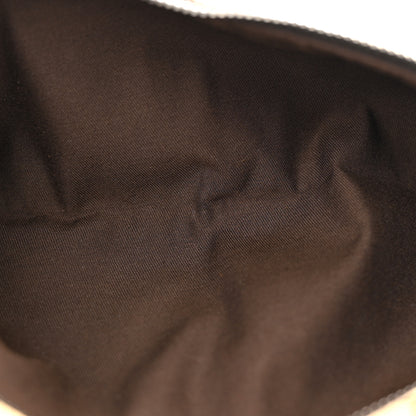 Gucci GG Monogram Web Double Pocket Belt Bag Dark Brown 5 of 13