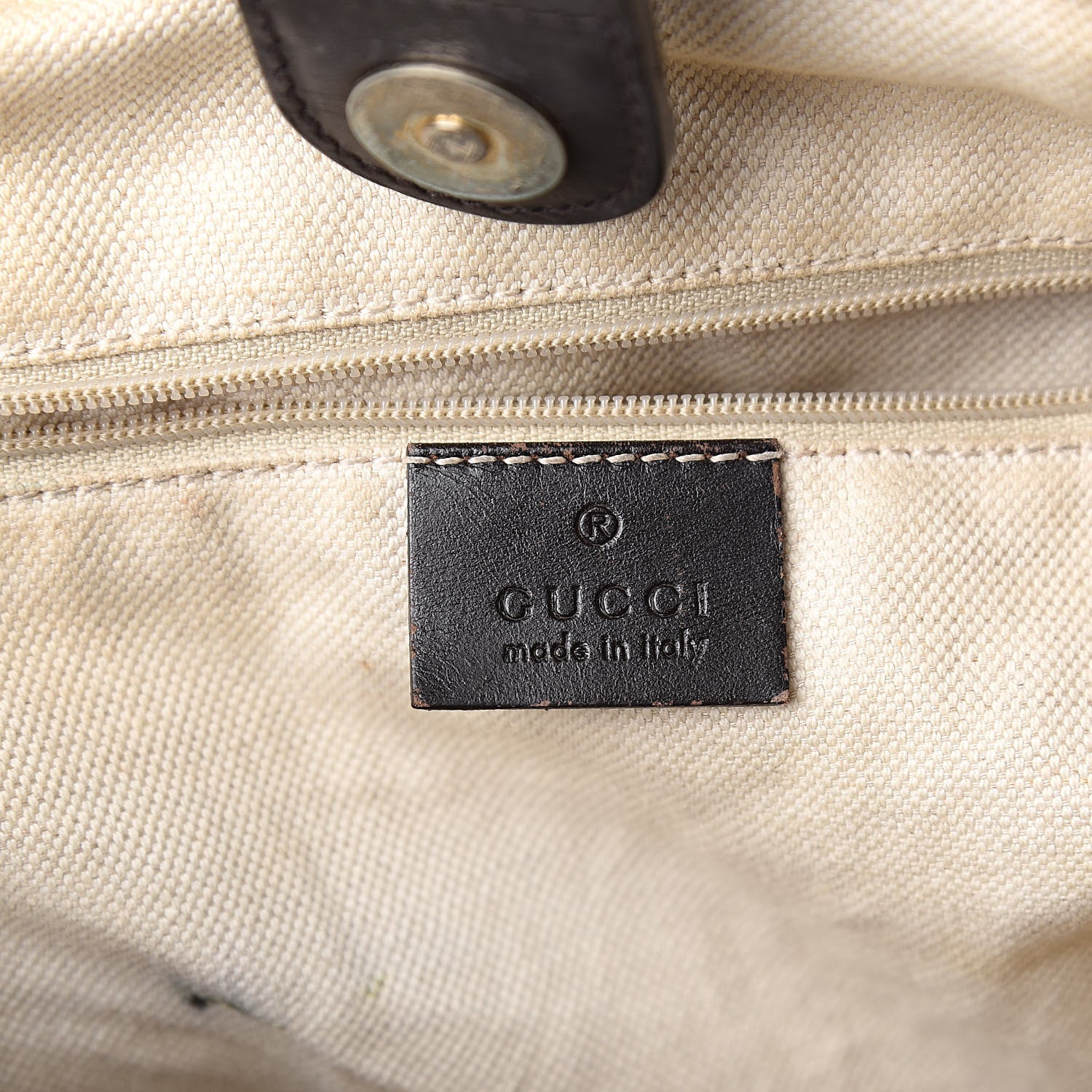 Gucci Monogram Medium Sukey Tote Dark Brown 6 of 21