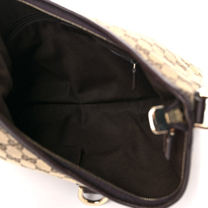Gucci Monogram Large Abbey D Ring Hobo Dark Brown 4 of 15