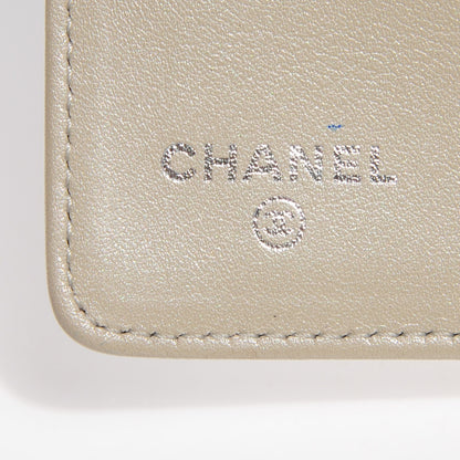Chanel Caviar Sevruga Yen Wallet Pearl 6 of 7