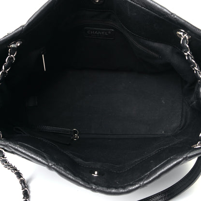 Chanel Caviar Quilted Timeless CC Soft Tote Black 6 of 8