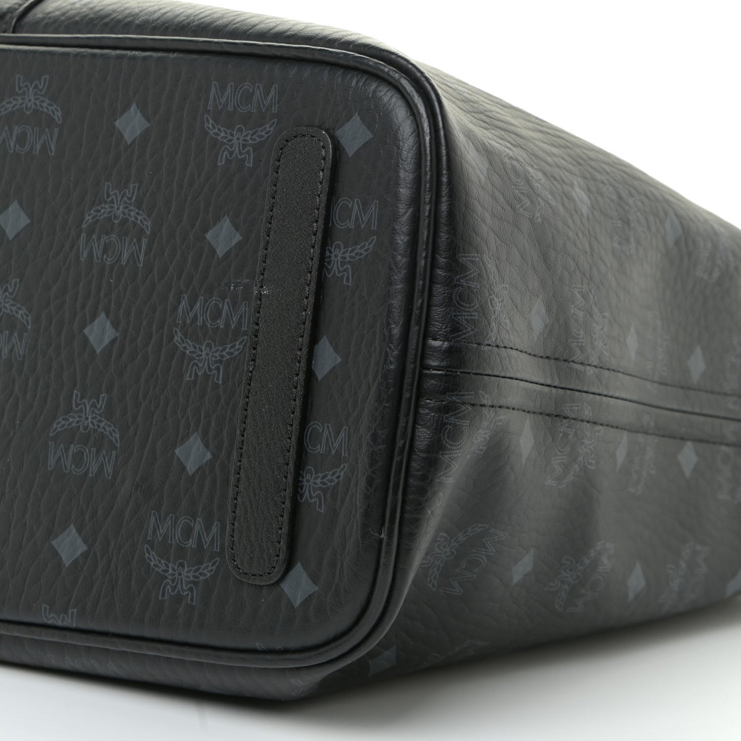Visetos Medium Liz Reversible Shopper Tote Black