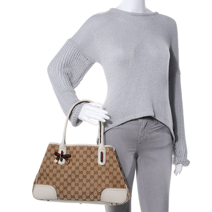 Gucci Monogram Medium Princy Tote Off White 2 of 7