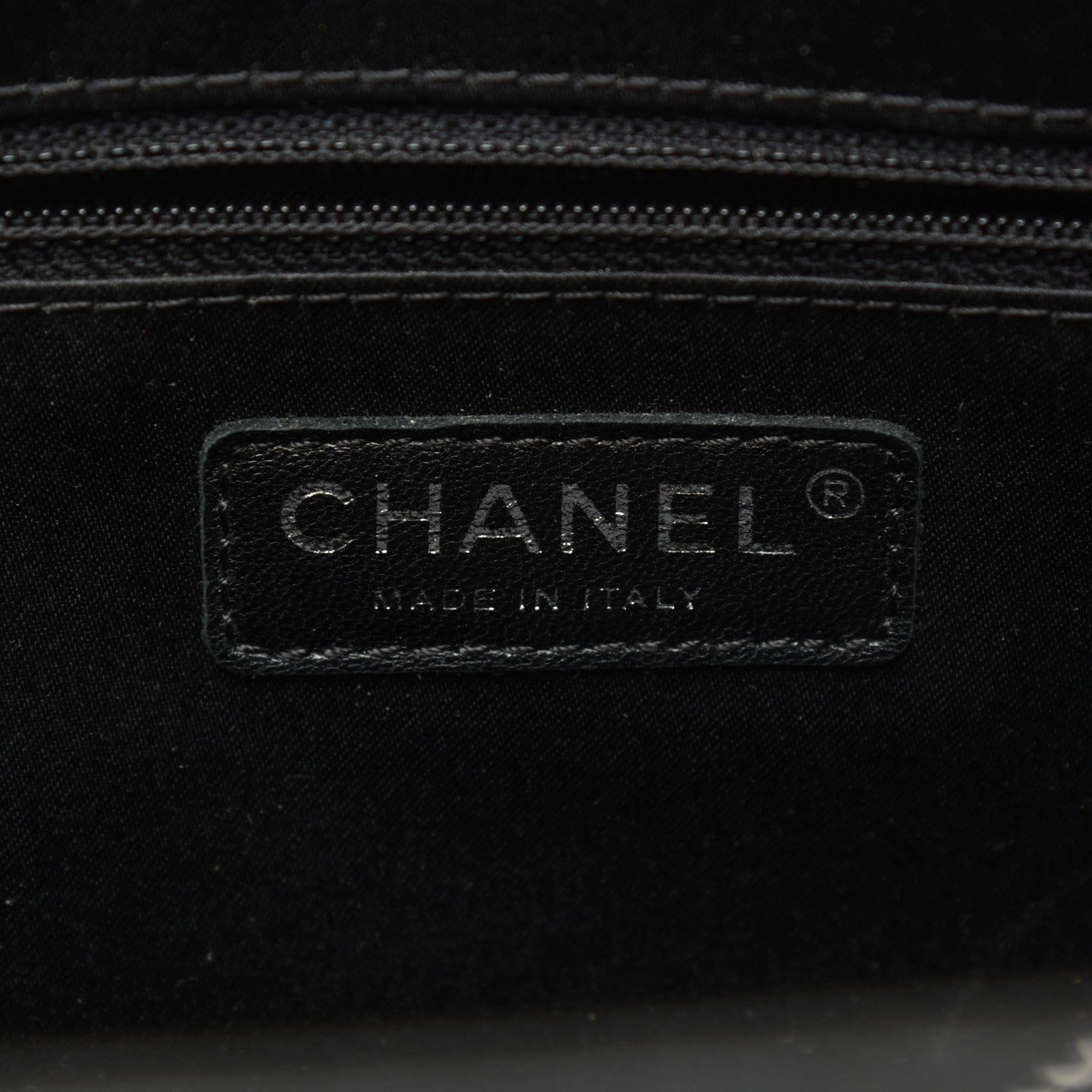 Chanel Caviar Quilted XL Grand Shopping Tote GST Black 8 of 17