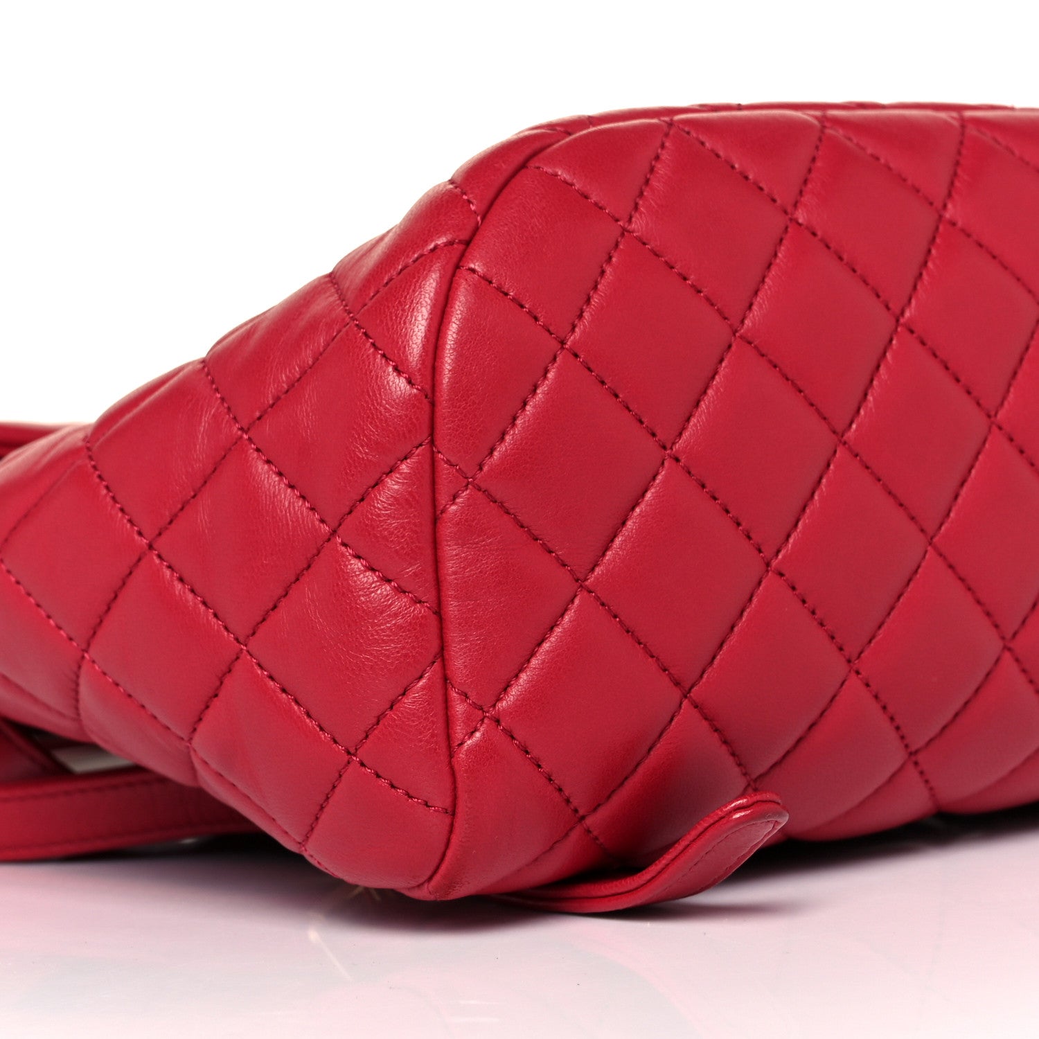 Chanel Lambskin Quilted Small Urban Spirit Backpack Red 8 of 10