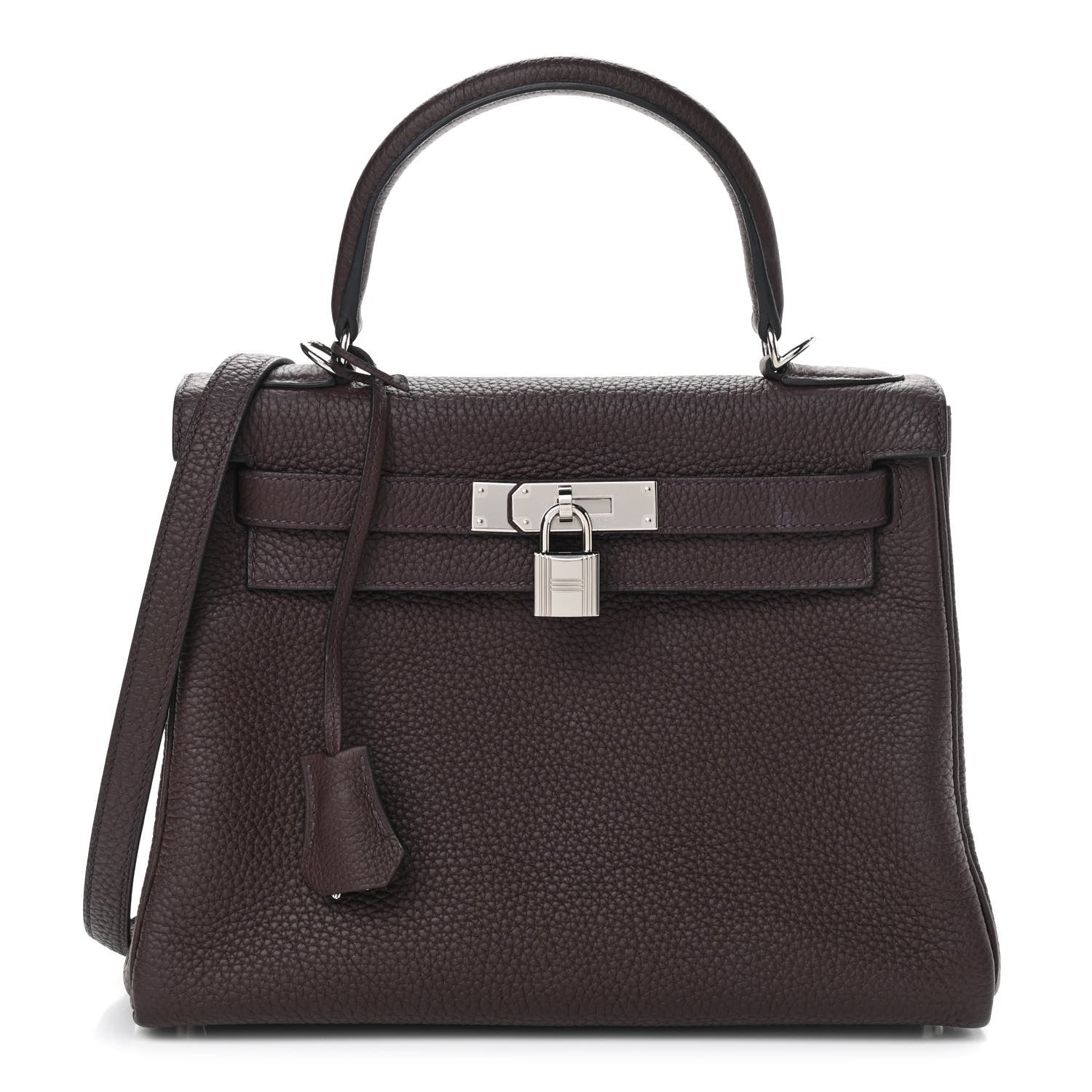 Hermes Taurillon Clemence Kelly Retourne 28 Rouge Sellier 1 of 10