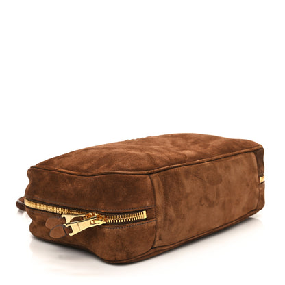 Miu Miu Camoscio Beau Top Handle Bag Cocoa Brown 4 of 11