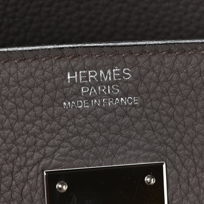 Hermes Togo Birkin 30 Etain 10 of 23