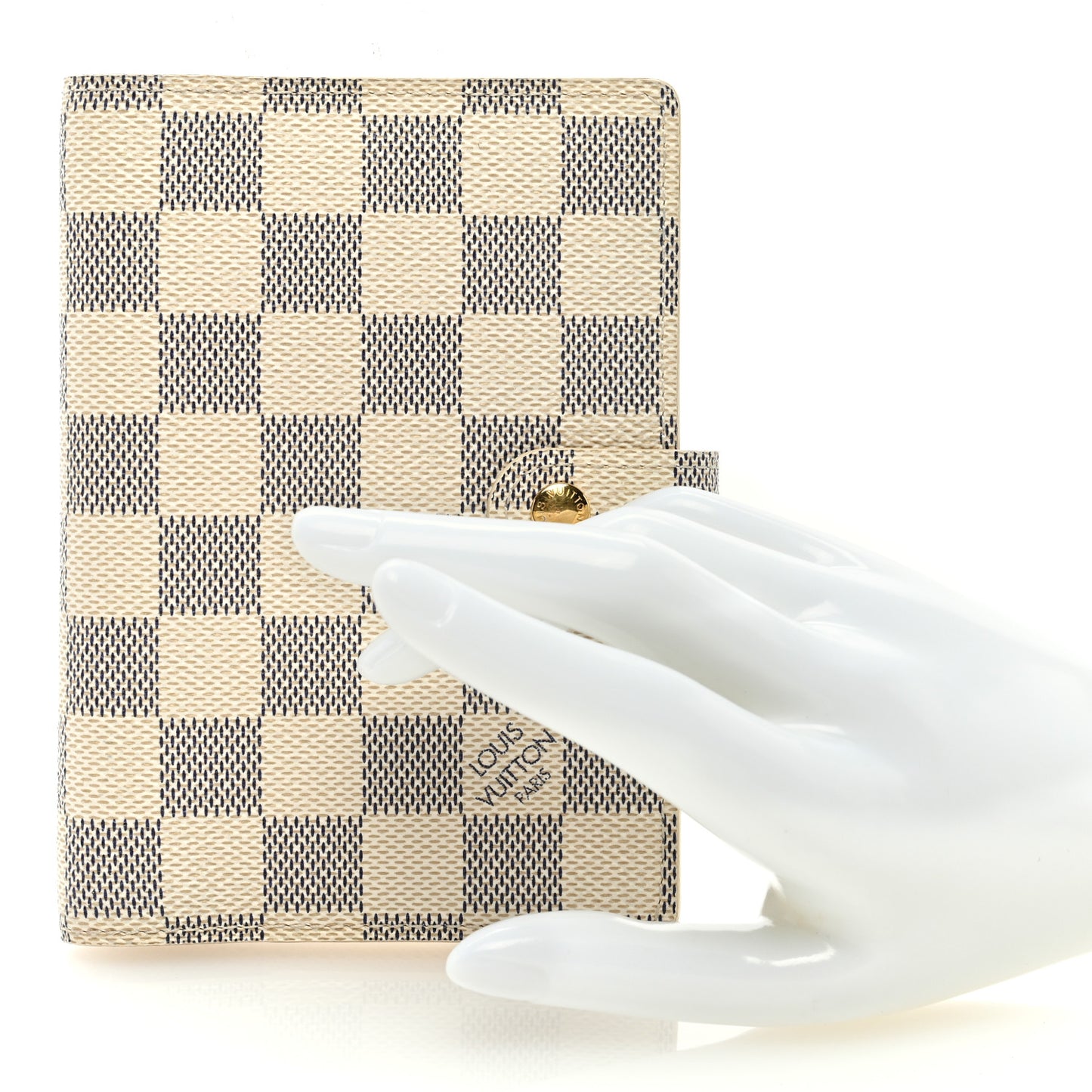 Damier Azur Small Ring Agenda Cover