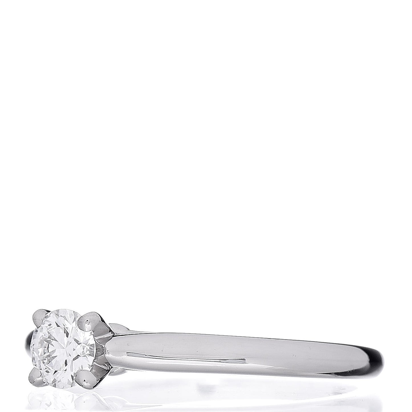 Platinum Diamond .20ct Solitaire Engagement Ring 47 4